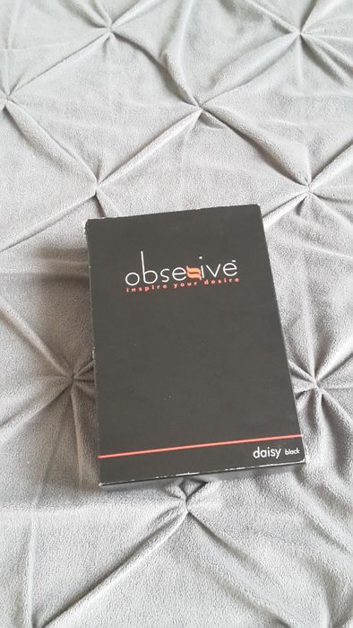 Zmysłowa Koszulka DAISY czarna S/M