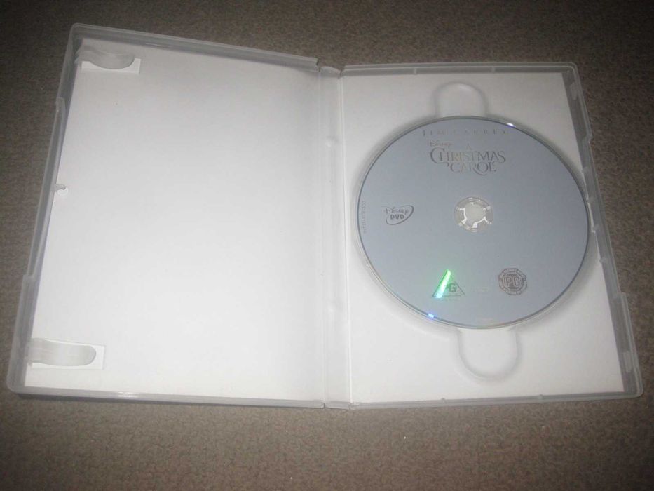 DVD "Um Conto de Natal" com Jim Carrey/Raro!
