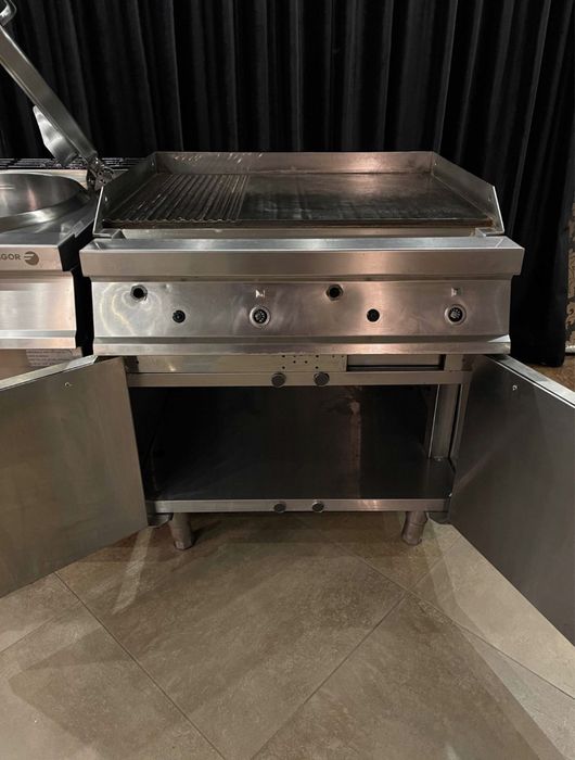 FAGOR Płyta grillowa-gazowa ryflowana