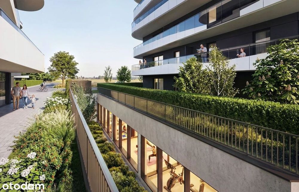 M2 - Nowoczesne 2-pokojowe mieszkanie (26.05 m²) + ogródek (24,37 m²)