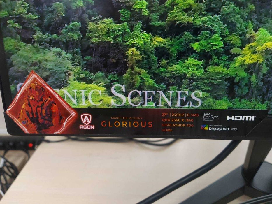 Монітор AOC AGON Gaming - AG275QZN 27" QHD, 240 Гц Premium 2560 x 1440