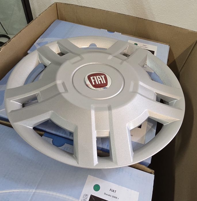 Pack 4 Tampões Auto-caravana / Carrinha Fiat / Citroen / Peugeot 15"