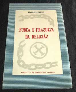 Livro Força e Fraqueza da Religião Bernhard Häring