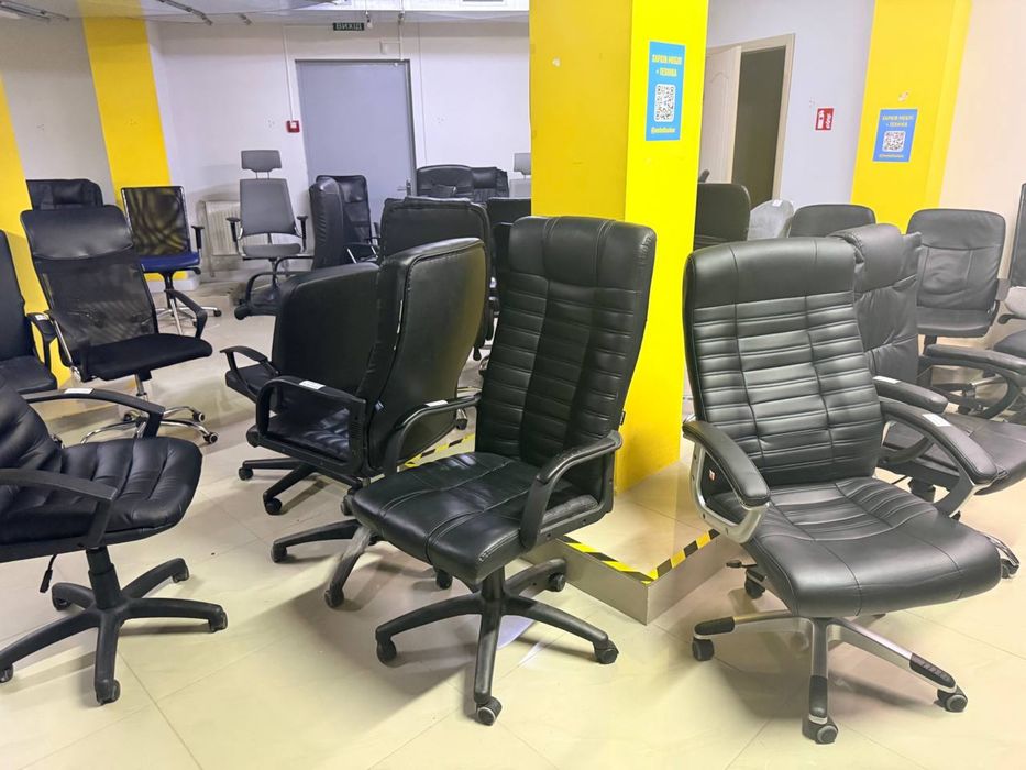 РАСПРОДАЖА компьютерные кресла офисные стулья сетка ткань кожа для офиса больее 400 шт в наличии
