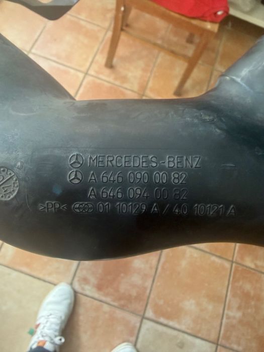 Tubo entrada de ar Mercedes C Cass W203