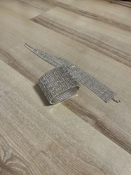 Блискучі нарядні Браслети набір з 3 браслетів як Зара