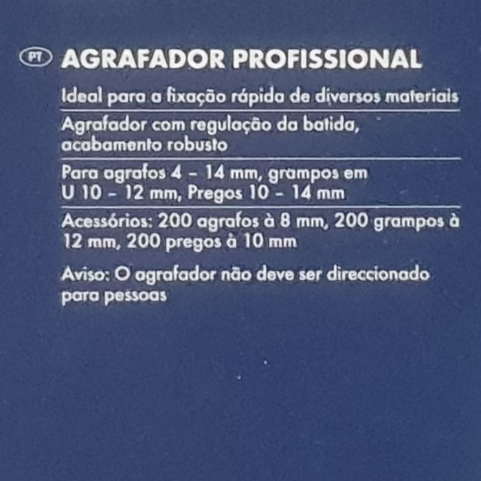 Agrafador Superfícies Profissional