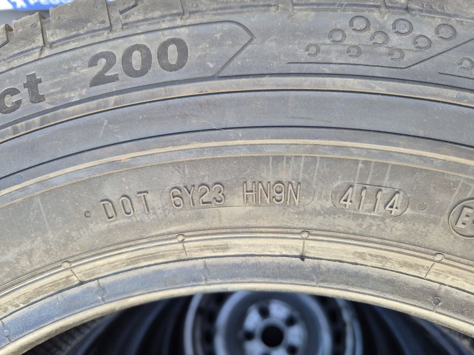 205x65x16 c  continental contivancontact 200 demo nowe  9mm