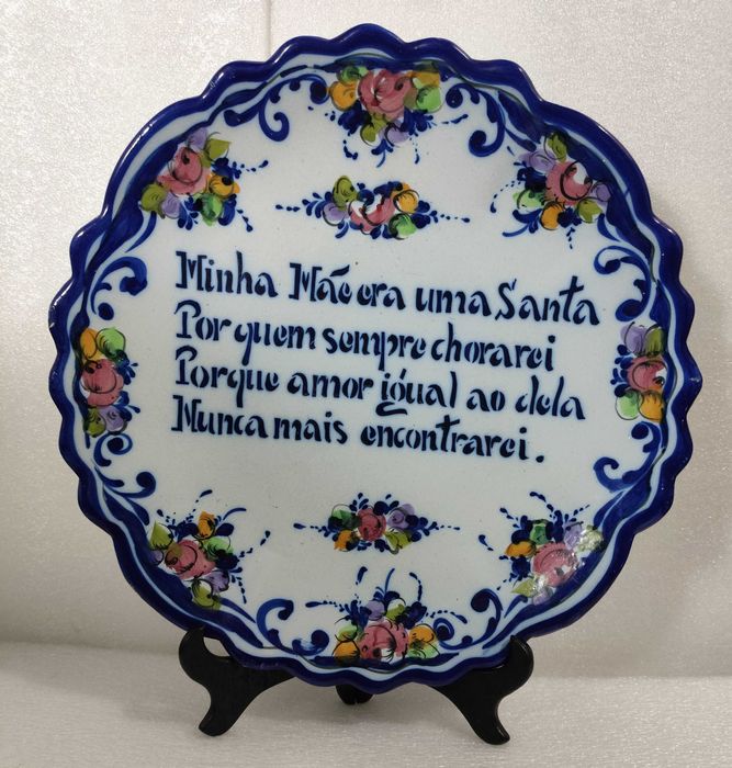 Alcobaça - Prato falante