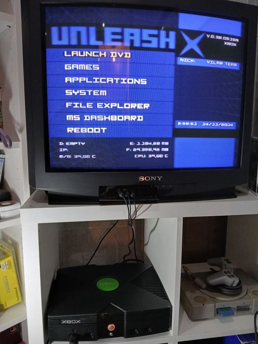 Xbox Original/Clássica DESBLOQUEADA