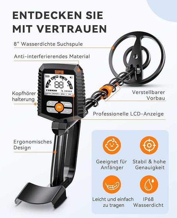 Wykrywacz metali IP68