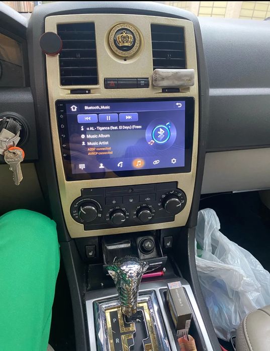 Rádio Chrysler 300C Android 14 com GPS