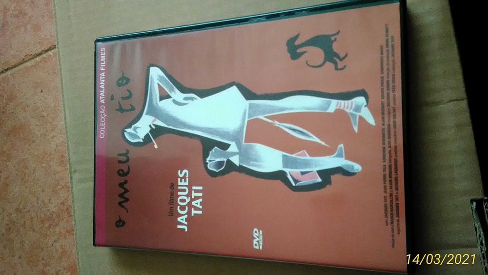 DVD O meu tio de Jacques Tati Filme Entrega JÁ Legendas PORT Mon Oncle