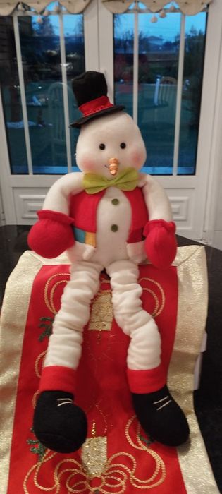 Boneco  natalício de neve