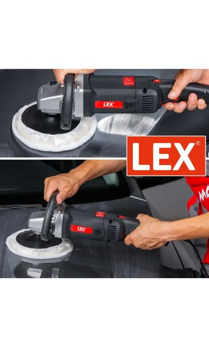 Полірувальна машинка для полірування машин 2200 Вт LEX LX27