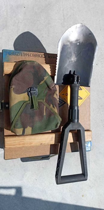 Saperka Wojskowa NATO NL Army z piłą +pokrowiec DPM Cordura