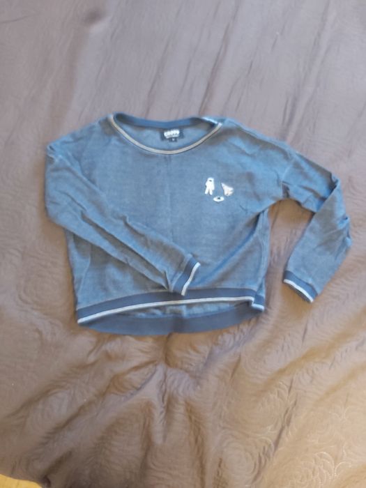 Bluza cropp niebieska, damska