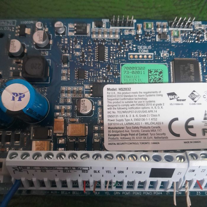 Centrala DSC HS2032 + klawiatura HS2 LCD +Alexor PC 9155 Mikołów Borowa ...