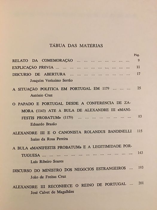 Reconhecimento de Portugal pela Santa Sé/ Arqueologia. Hist. Medieval