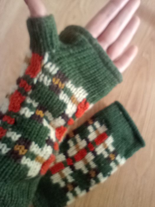 KuSan accessories  ocieplacze do rąk wełna rękawiczki