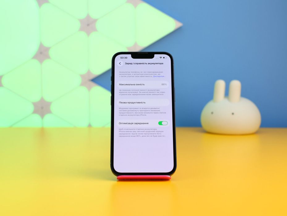 Смартфон Apple iPhone 13 128GB Midnight (160916) Б/У З ГАРАНТІЄЮ