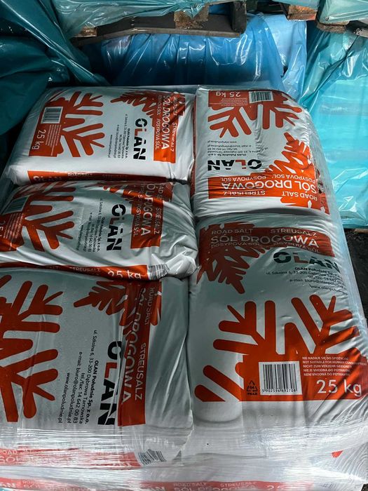 Sól drogowa workowana