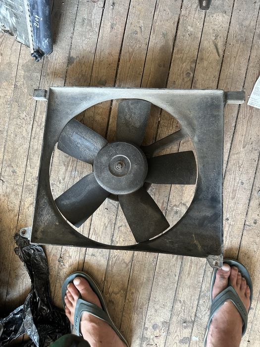 Вентилятор охлаждения радиатора опель вектра