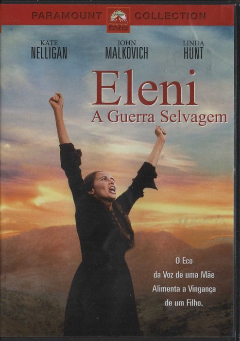Dvd Eleni - A Guerra Selvagem - drama - John Malkovitch/ Linda Hunt
