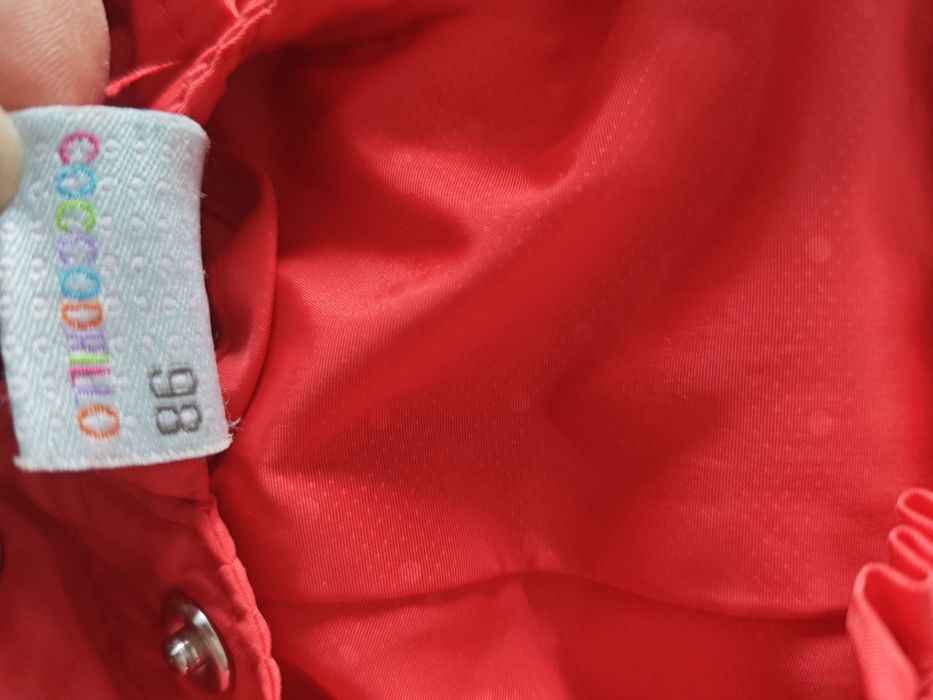 Kurtka płaszczyk dziewczynka Coccodrillo 98