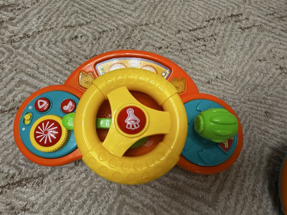 Руль на коляску на липучках