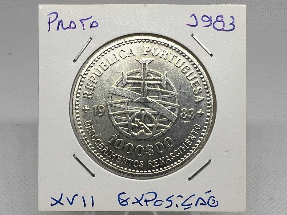 Portugal 1983 - 1000 Escudos Prata - XVII Exposição Europeia de Arte, Ciência e Cultura