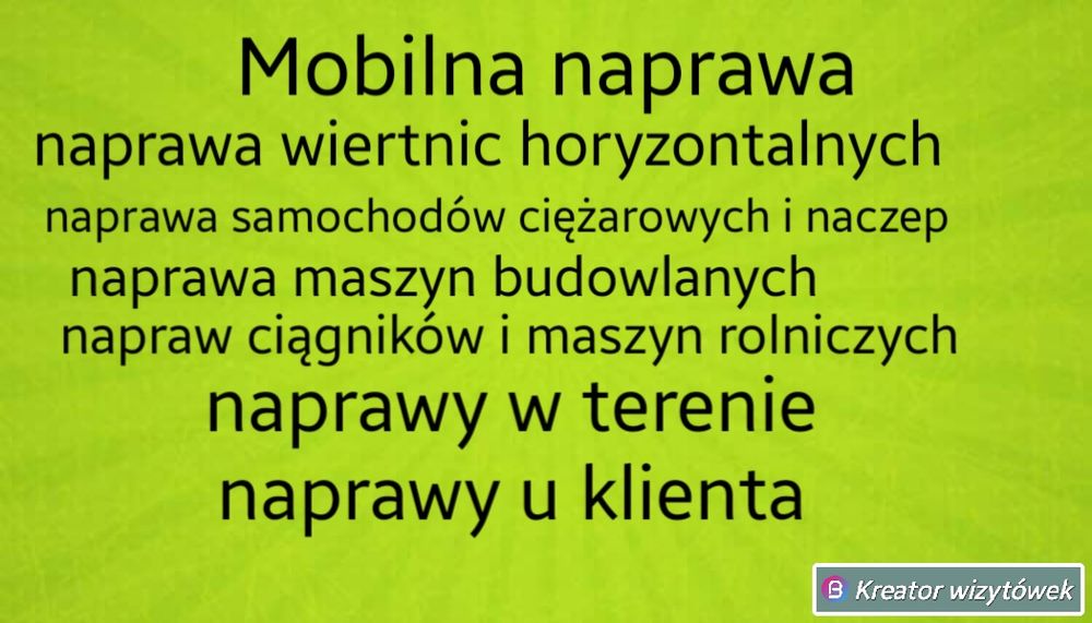 Mobilna - naprawa
