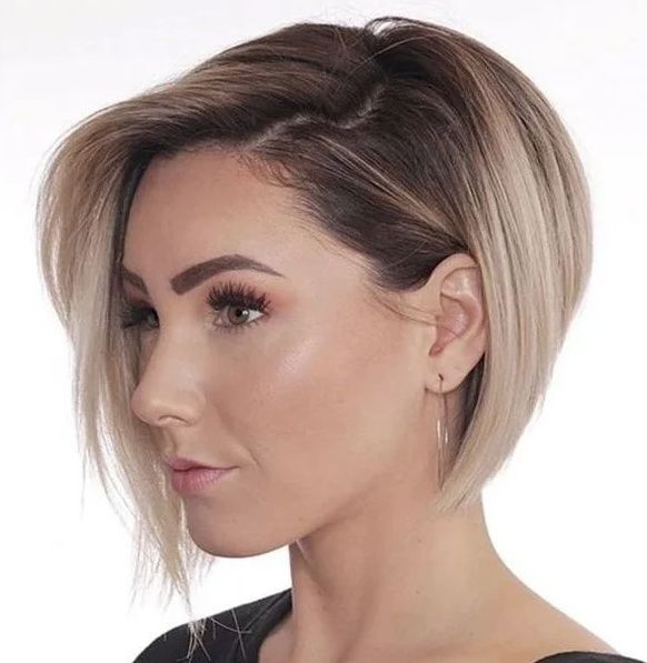 Асимметричный боб каре фото Асимметричный боб каре фото