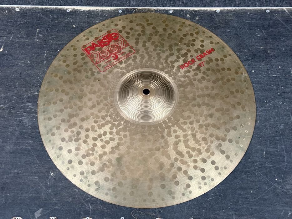 ++ PAISTE 2002 Rock Crash 17 - Talerz PERKUSJA ++