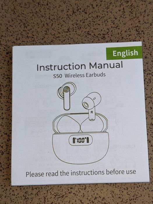 True wireless earbuds S50