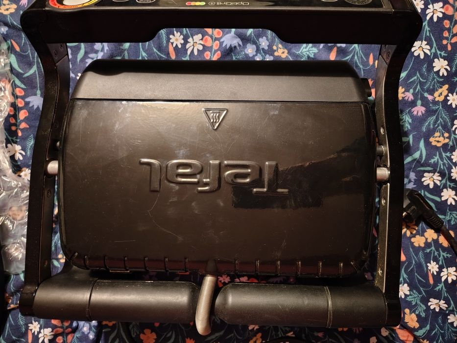 Grill elektryczny Tefal Optigrill plus czarny 2000W