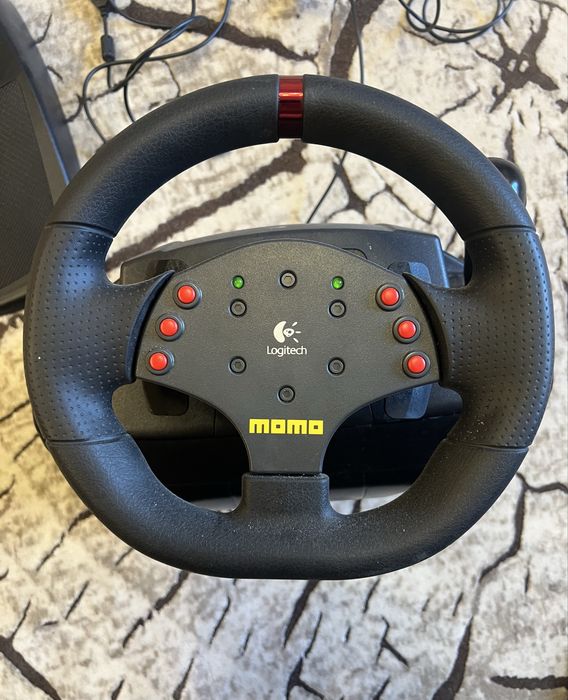 Logitech MOMO Racing Force Feedback: 1 700 грн. - Ігрові маніпулятори ...