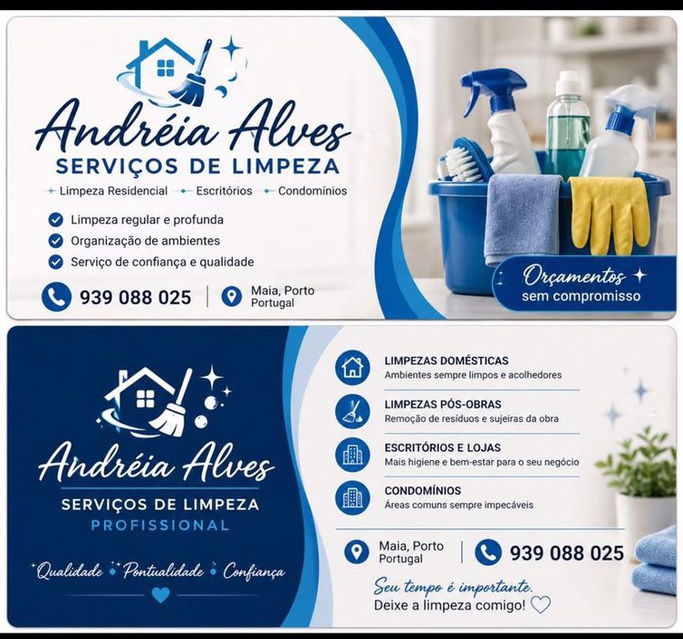 Limpezas de casas e apartamentos, escritório
