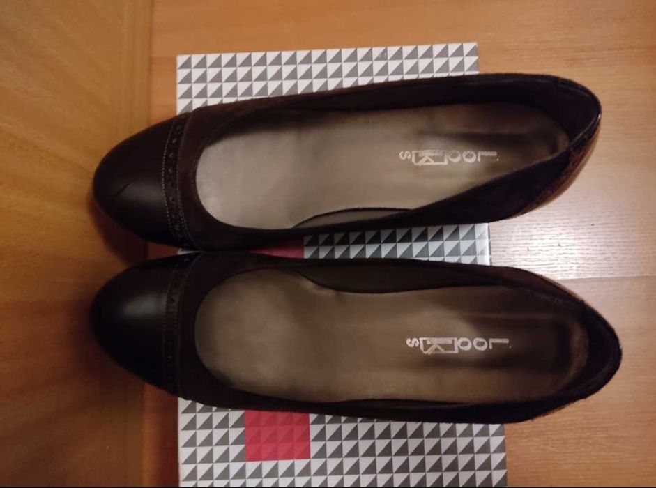 Sapato elegante em pele castanho n°39