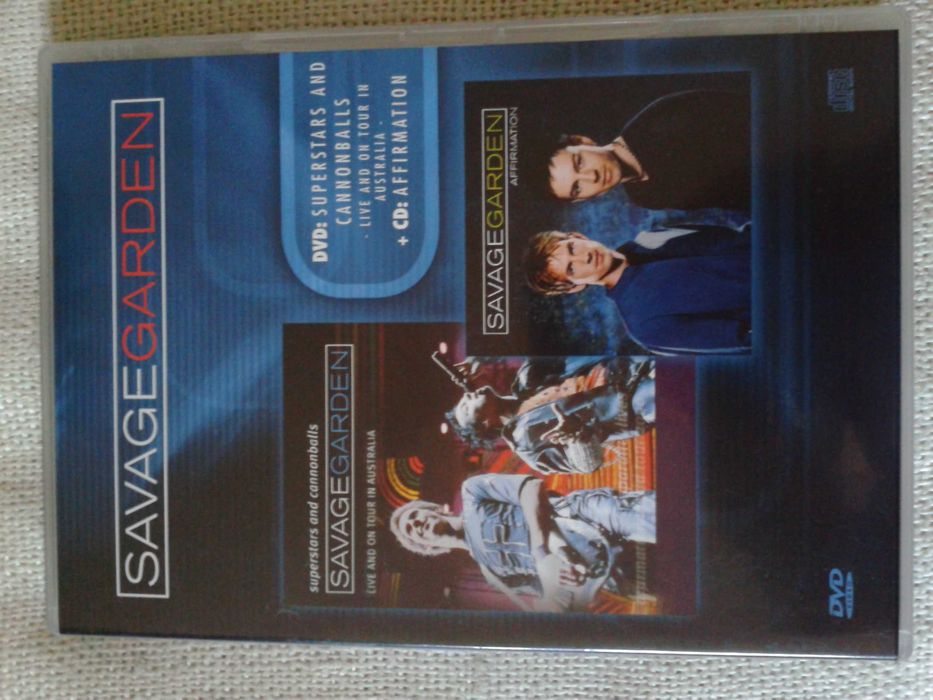 Savage Garden ‎– Superstars And Cannonballs DVD + Affirmation CD