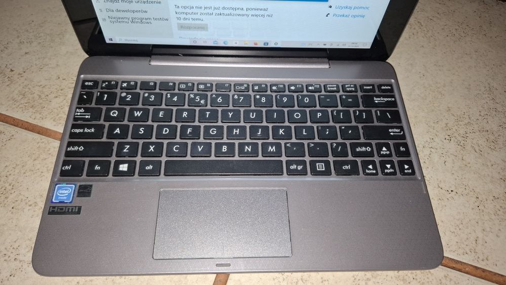 Tablet laptop Asus Transformer book