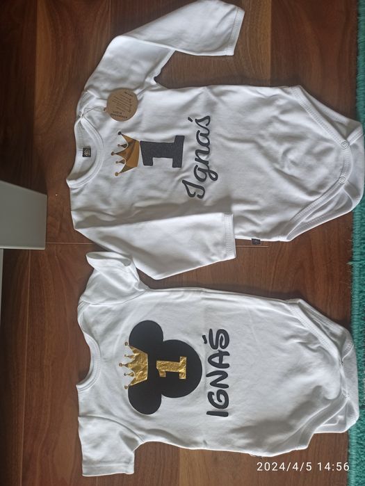 Body na roczek Ignaś Fabryka bodziaków 92