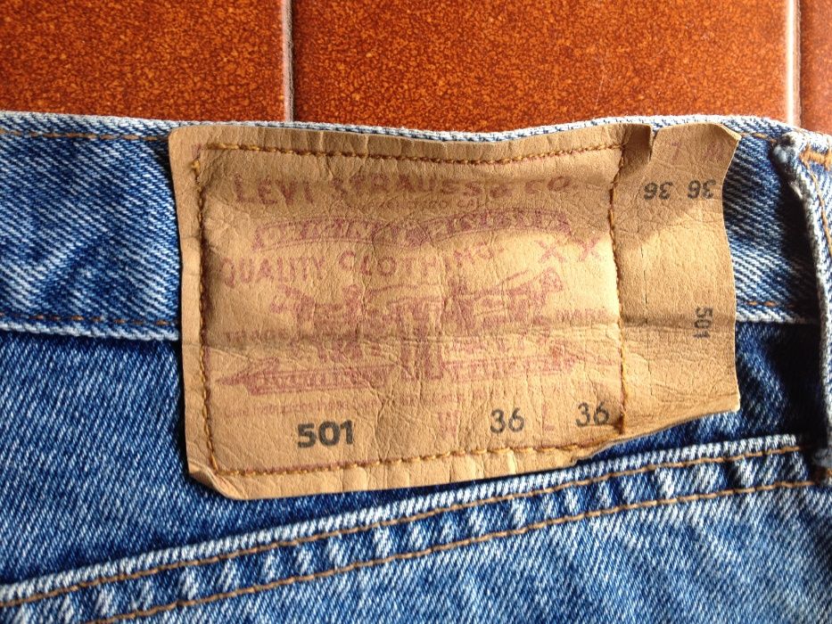 Calças de Ganga Levi's 501