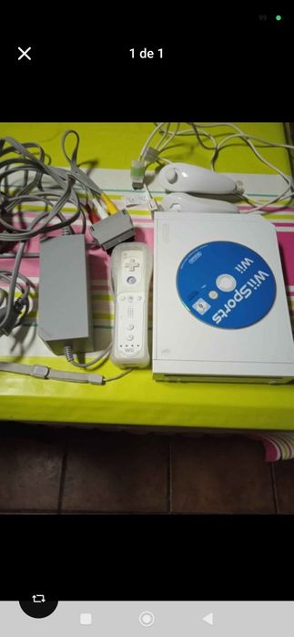 Wii como nova nunca utilizada