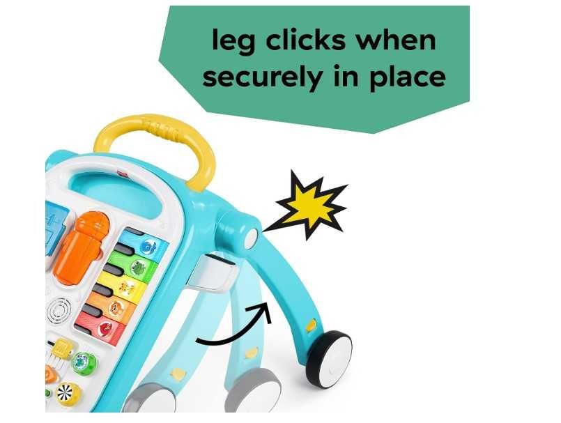 Andador e mesa de atividades