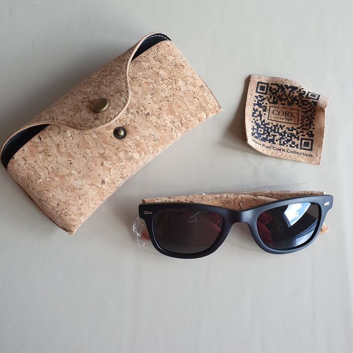 Óculos de sol com haste em cortiça certiifcada
