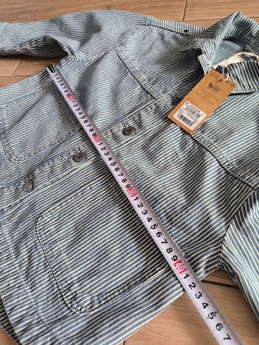 Нова джинсова куртка  Next сорочка для дівчинки  6 років джінсівка