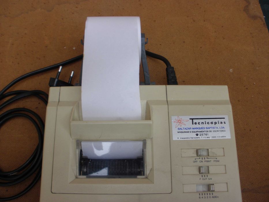 Calculadora de rolo Casio +oferta