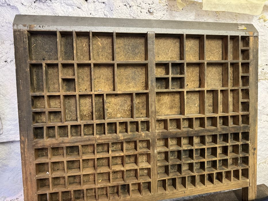 Gaveta de tipografia