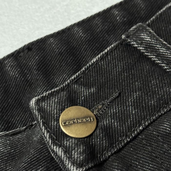 Джинси Carhartt Relaxed Fit Джинсы Черные Штаны Кархарт